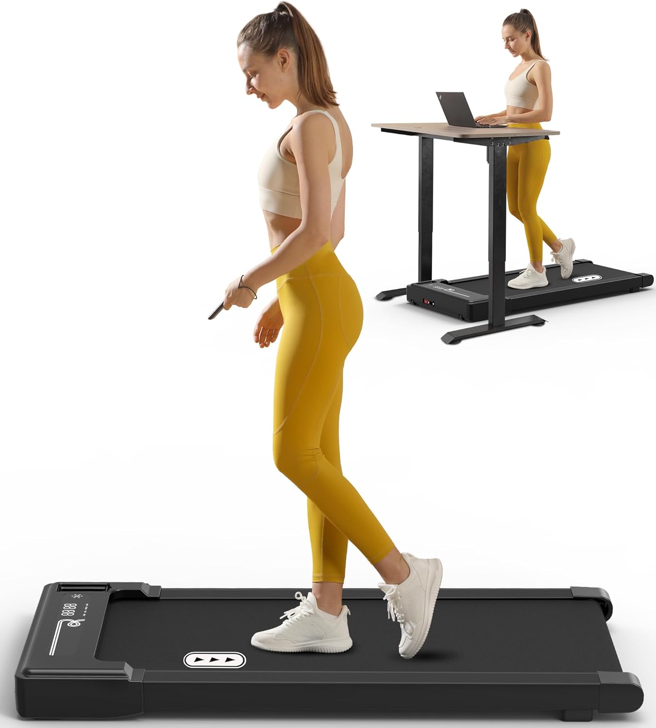 Redliro Walking Pad Treadmill Under Desk