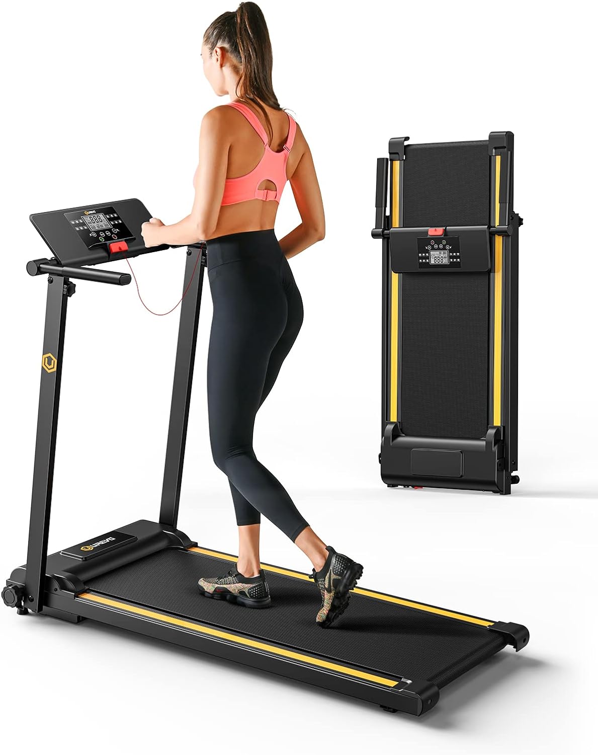 UREVO Folding Treadmill, 2.25HP Treadmills